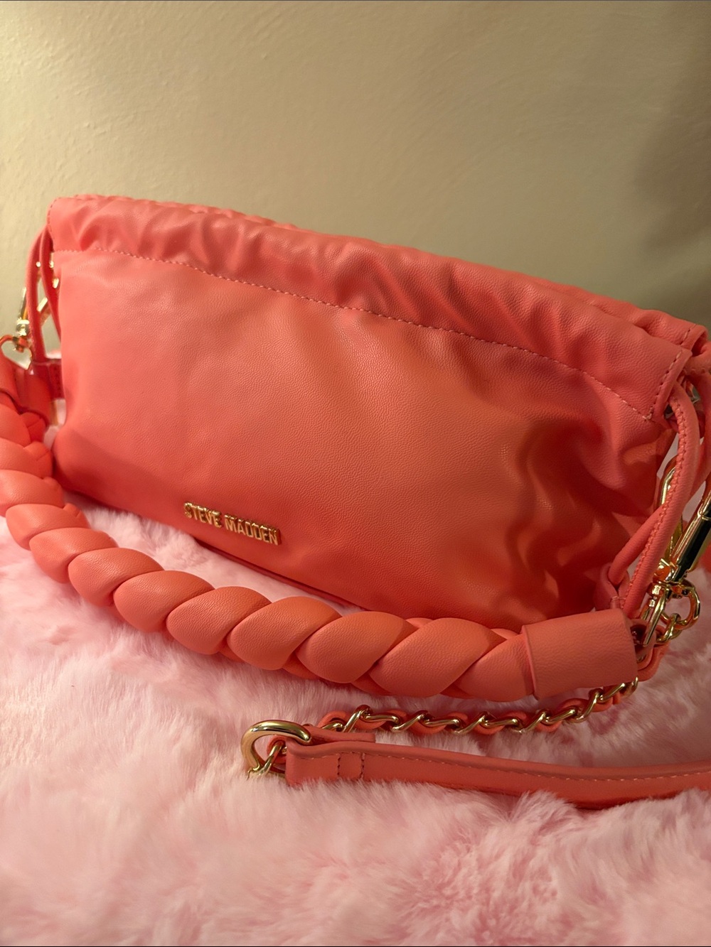 Steve Madden Pink Shoulder Bag
